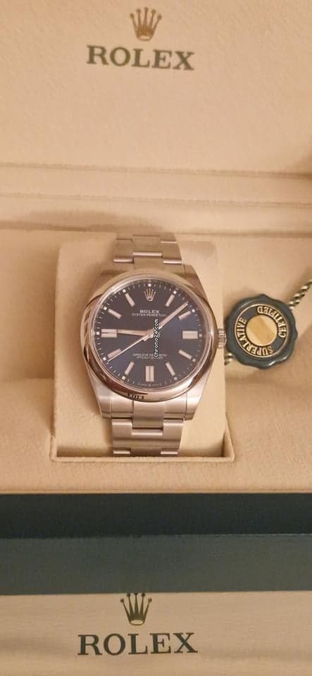 Rolex Oyster Perpetual 41 Neuve, full set, garantie jusqu'en 2029
