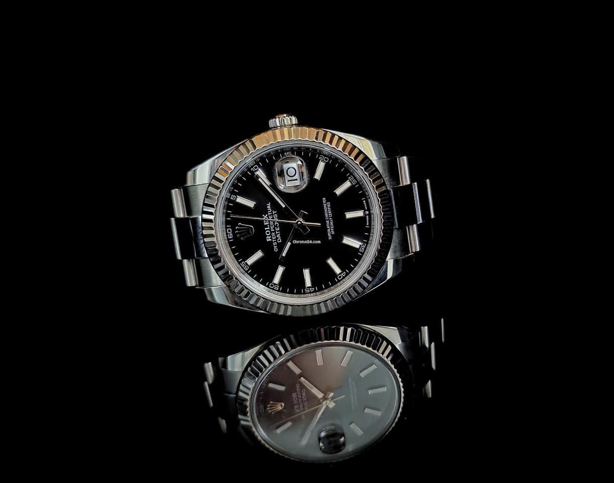 Rolex Datejust 41 Black dial Full set