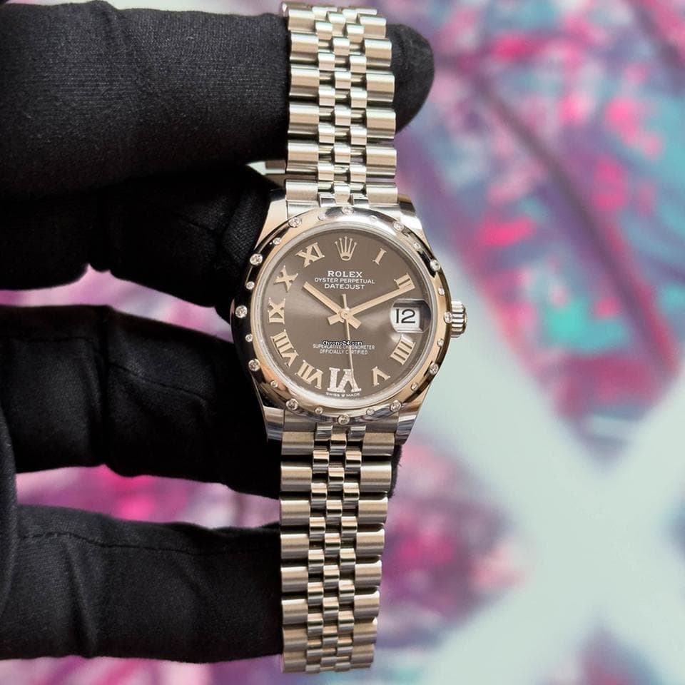 Rolex Datejust 31 Roman | 2023 | 278344RBR | Diamonds | Jubilee | St Valentin