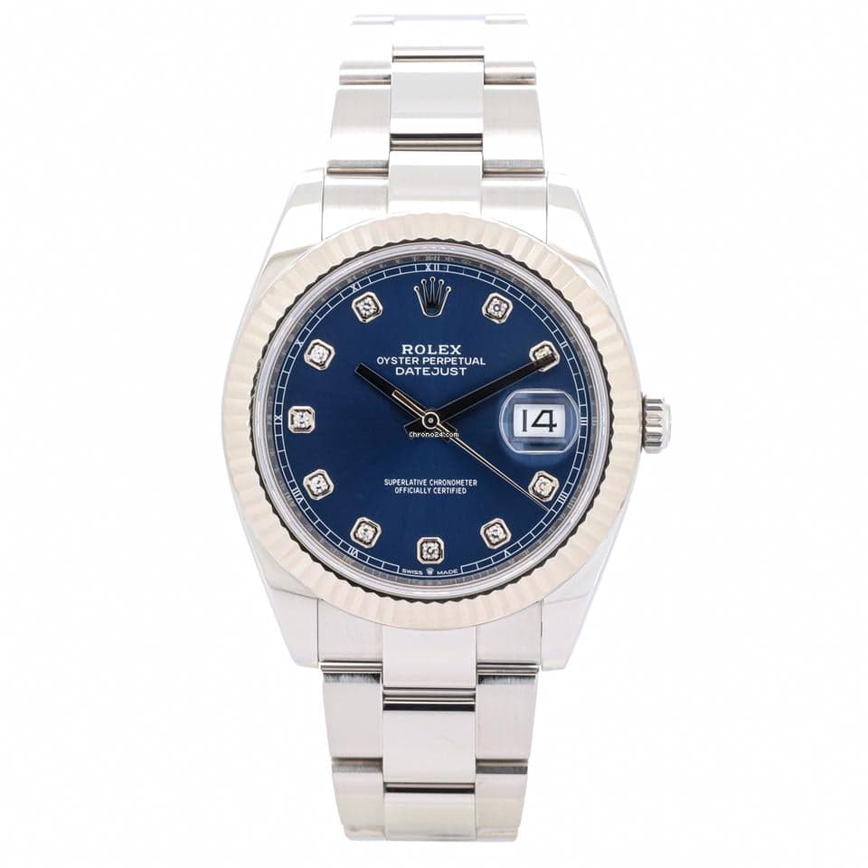 Rolex Datejust 41 126334 Blue Diamond