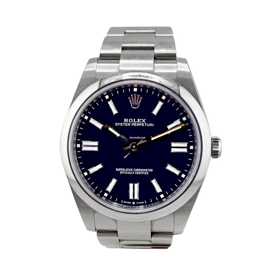 Rolex Oyster Perpetual 41 BLEU VIF FULL SET