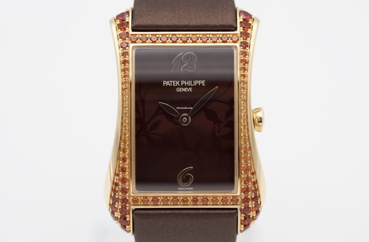 Patek Philippe Gondolo Serata Quartz Ladies Deutsch 2024 Rosegold Factory Diamond 4962/200R-001