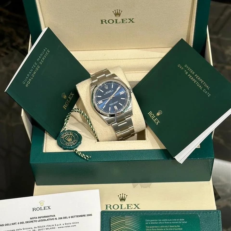Rolex Oyster Perpetual 41 ROLEX OYSTER PERPETUAL  124300 -003  FULL SET