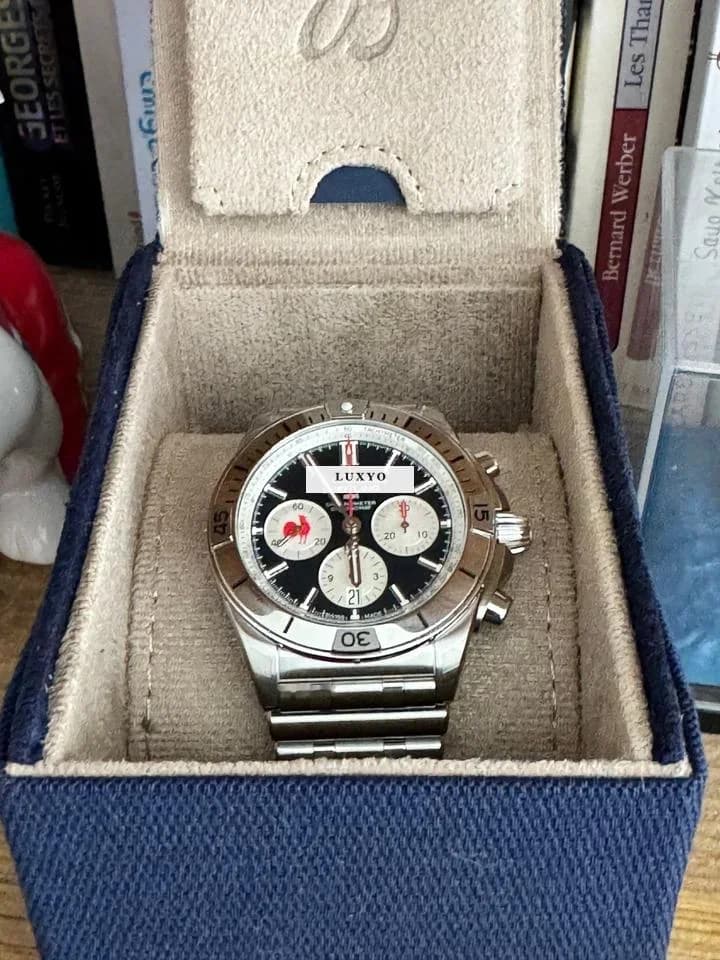 Breitling B01 42 Six Nations France Chronomat Breitling Chronomat B01 Six Nations France - Limited Edition - Thumbnail 7