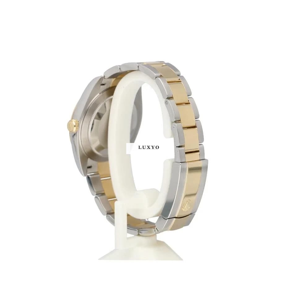 Rolex Datejust 41 NEW ROLEX SERVICE - 2022 B+P | steel - gold MOP diamond Oyster - Thumbnail 5