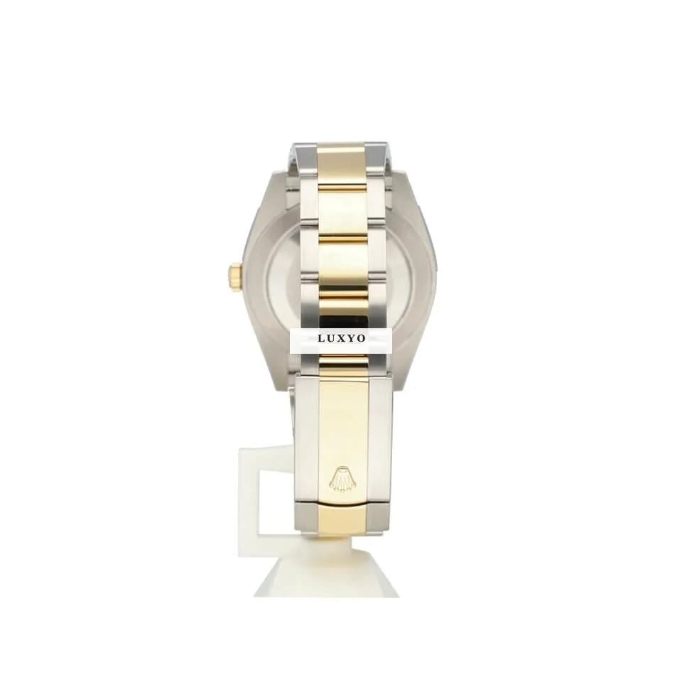 Rolex Datejust 41 NEW ROLEX SERVICE - 2022 B+P | steel - gold MOP diamond Oyster - Thumbnail 6