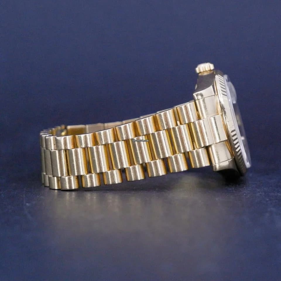 Rolex Day-Date "President" Green dial fullset 2013 - Thumbnail 3