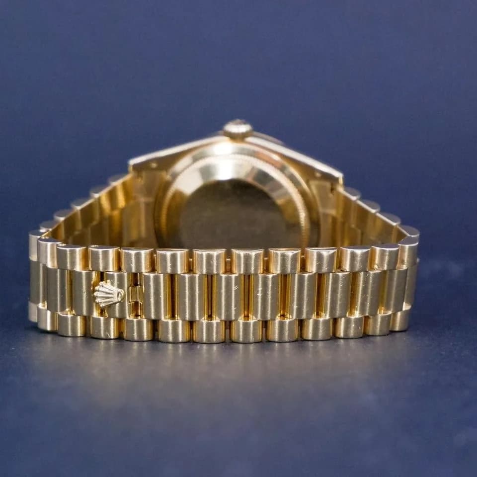 Rolex Day-Date "President" Green dial fullset 2013 - Thumbnail 4