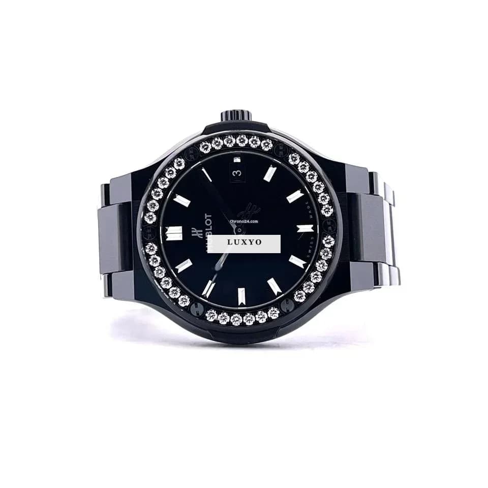 Hublot Classic Fusion Black Magic Diamonds / Ceramic / 38 mm / Full Set / very good Condition / 2024 - Image 1