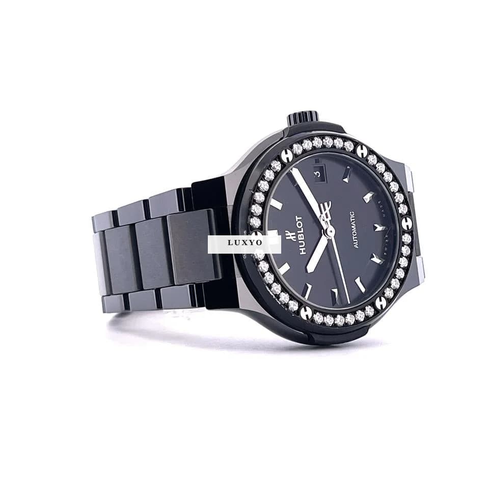 Hublot Classic Fusion Black Magic Diamonds / Ceramic / 38 mm / Full Set / very good Condition / 2024 - Thumbnail 13