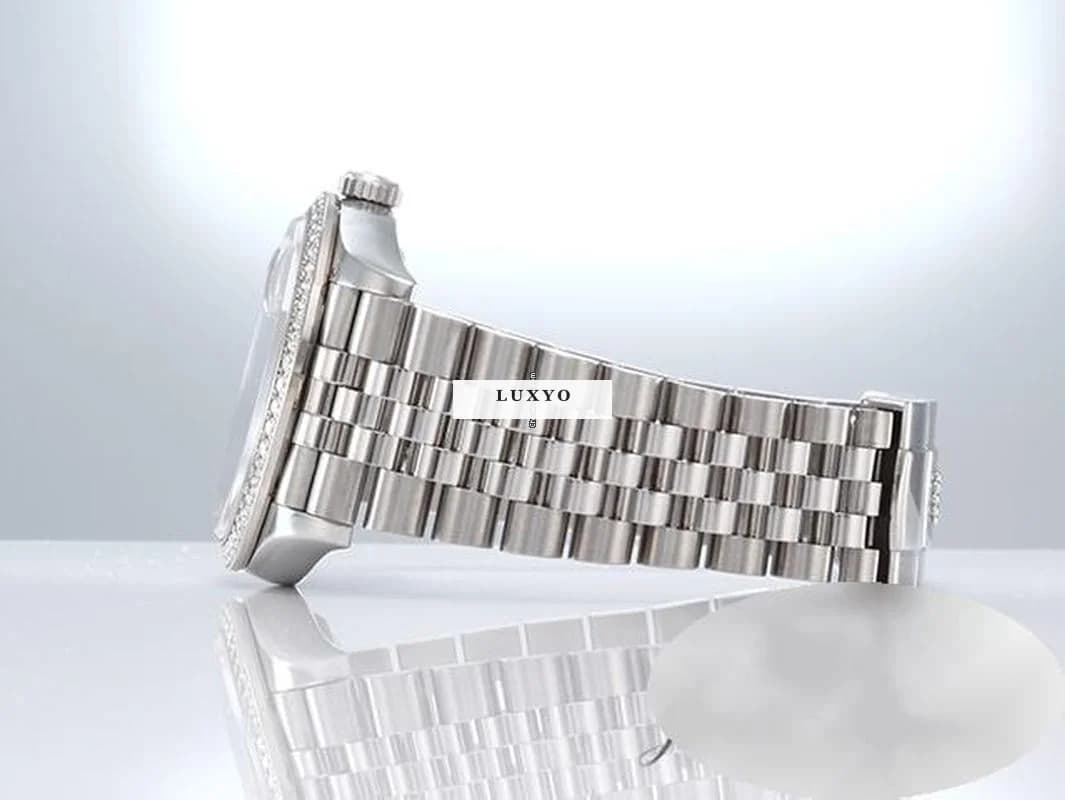 Rolex Datejust 36 126284 Rbr 2020 Lc100 Stahl Weissgold 750 Diamanten Automatik Stainless Steel 18kt White Gold Jubilé-band Chronometer Oyster - Thumbnail 6