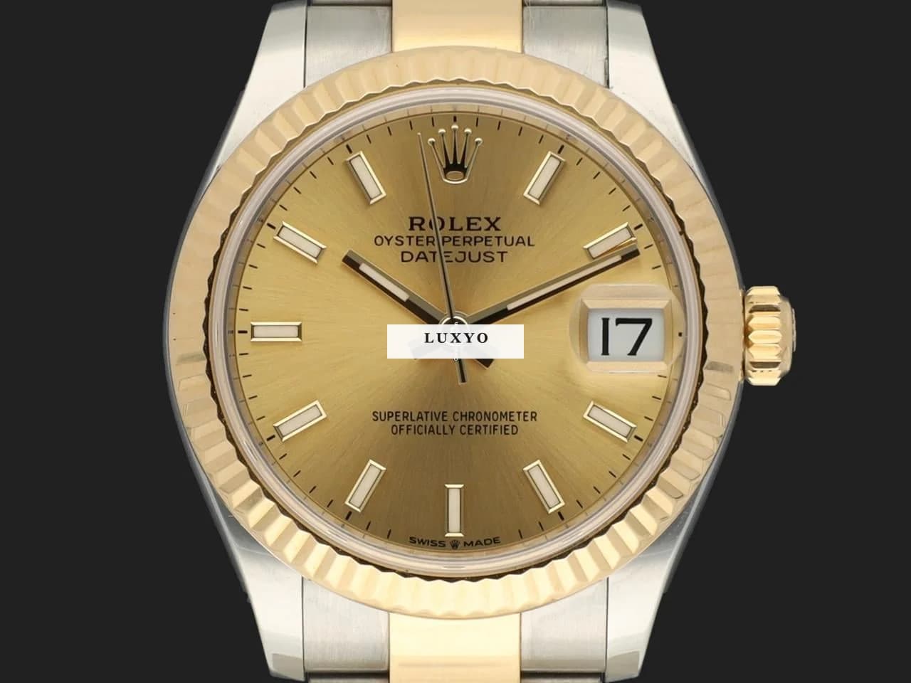 Rolex Datejust 31 Gold/Steel Champagne Dial 278273 - Thumbnail 2