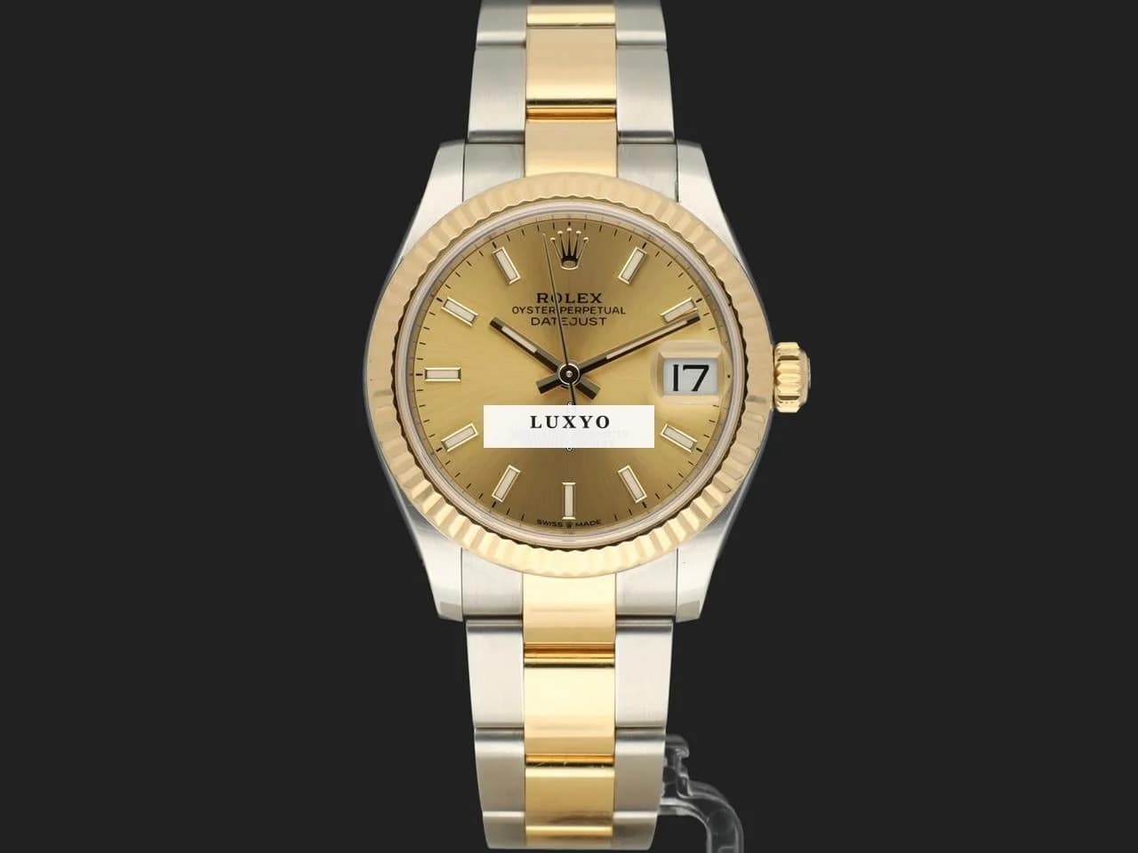 Rolex Datejust 31 Gold/Steel Champagne Dial 278273 - Thumbnail 3