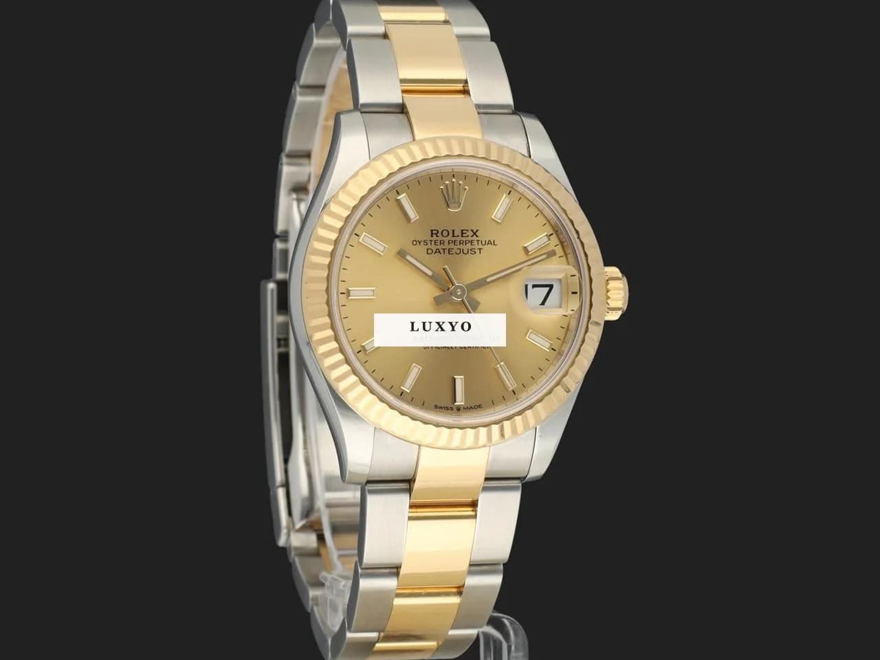 Rolex Datejust 31 Gold/Steel Champagne Dial 278273 - Thumbnail 4