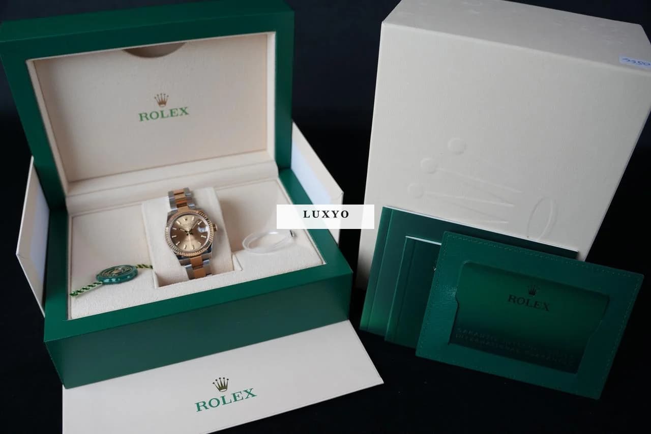Rolex Datejust 31 Gold/Steel Champagne Dial 278273 - Thumbnail 8