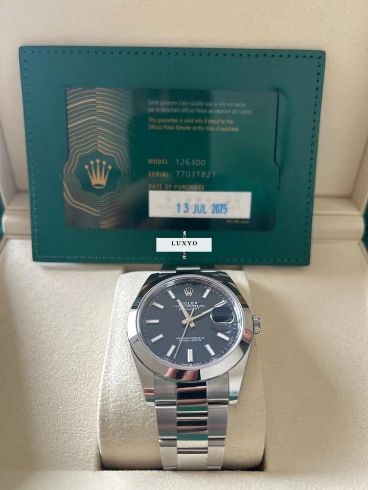 Rolex Datejust 41 2025 full set - Thumbnail 4