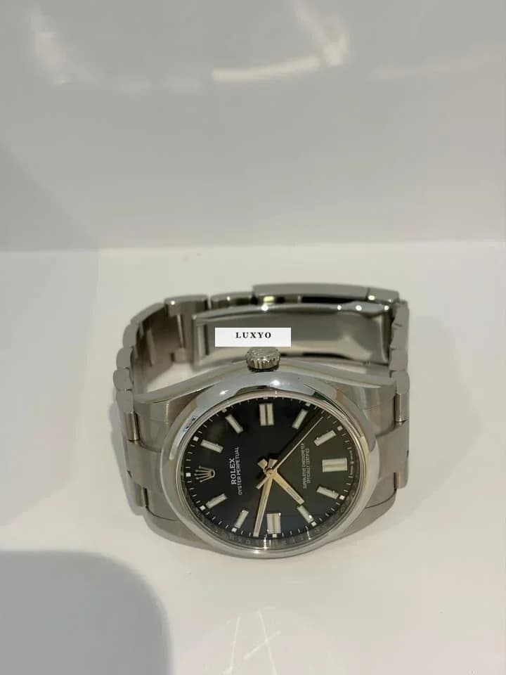 Rolex Oyster Perpetual 41 Full Set Rolex Oyster perpetual 41 blue (2023) - Thumbnail 9