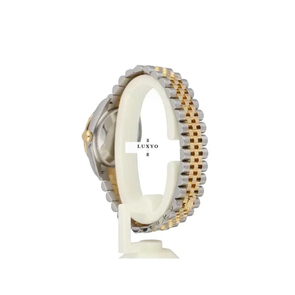 Rolex Datejust 31 steel - gold diamond grey roman Jubilee 2021 box + papers - Thumbnail 5