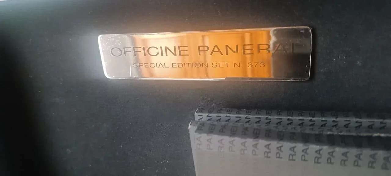 Panerai Luminor 8 Days Set DLC, NUOVO CON PELLICOLE,500 pezzi Pam00786 black Seal 8days - Thumbnail 17