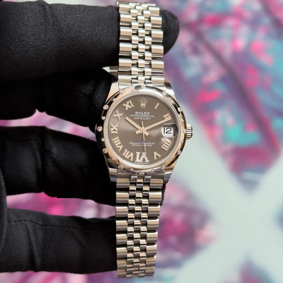 Rolex Datejust 31 Roman | 2023 | 278344RBR | Diamonds | Jubilee | St Valentin