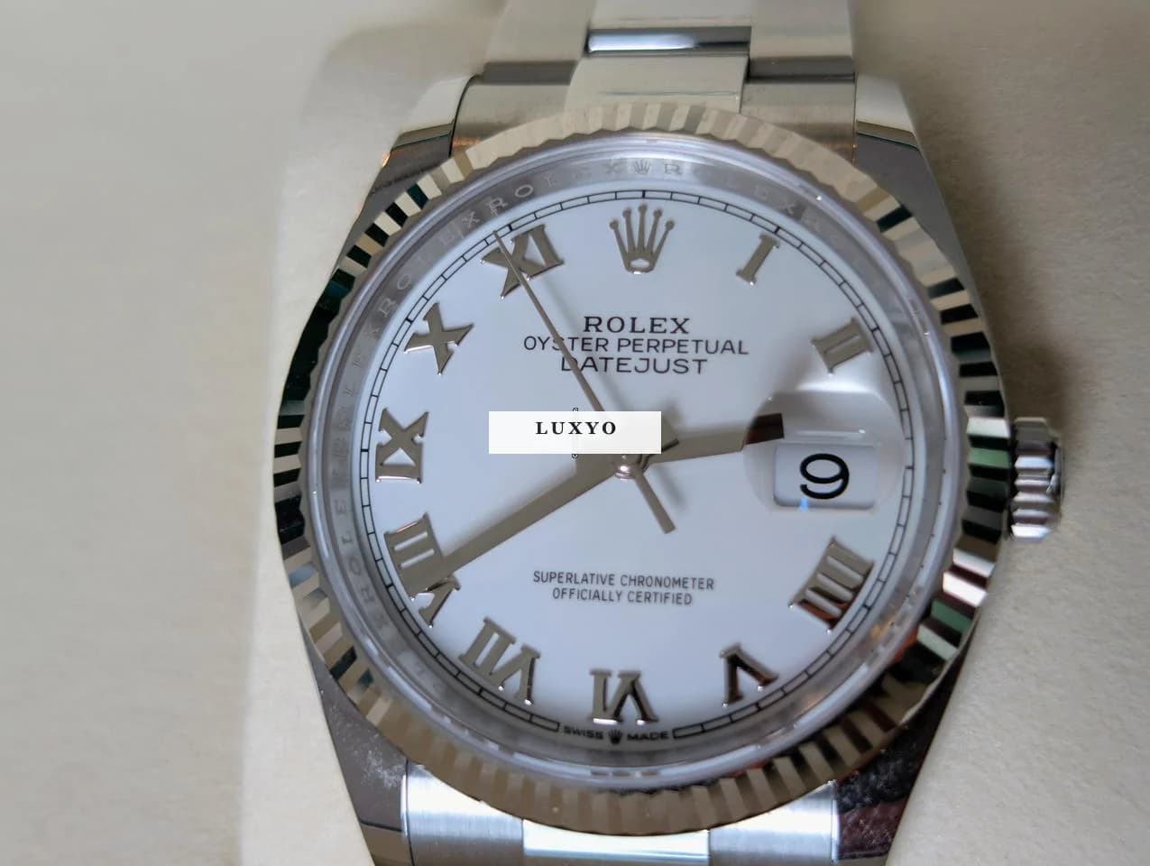 Rolex Datejust 36 Full Set, gekauft 07/25 beim Konzessionär, einmal getragen - Thumbnail 2