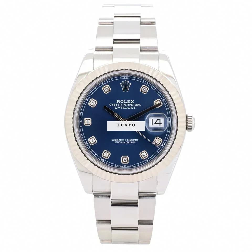 Rolex Datejust 41 126334 Blue Diamond