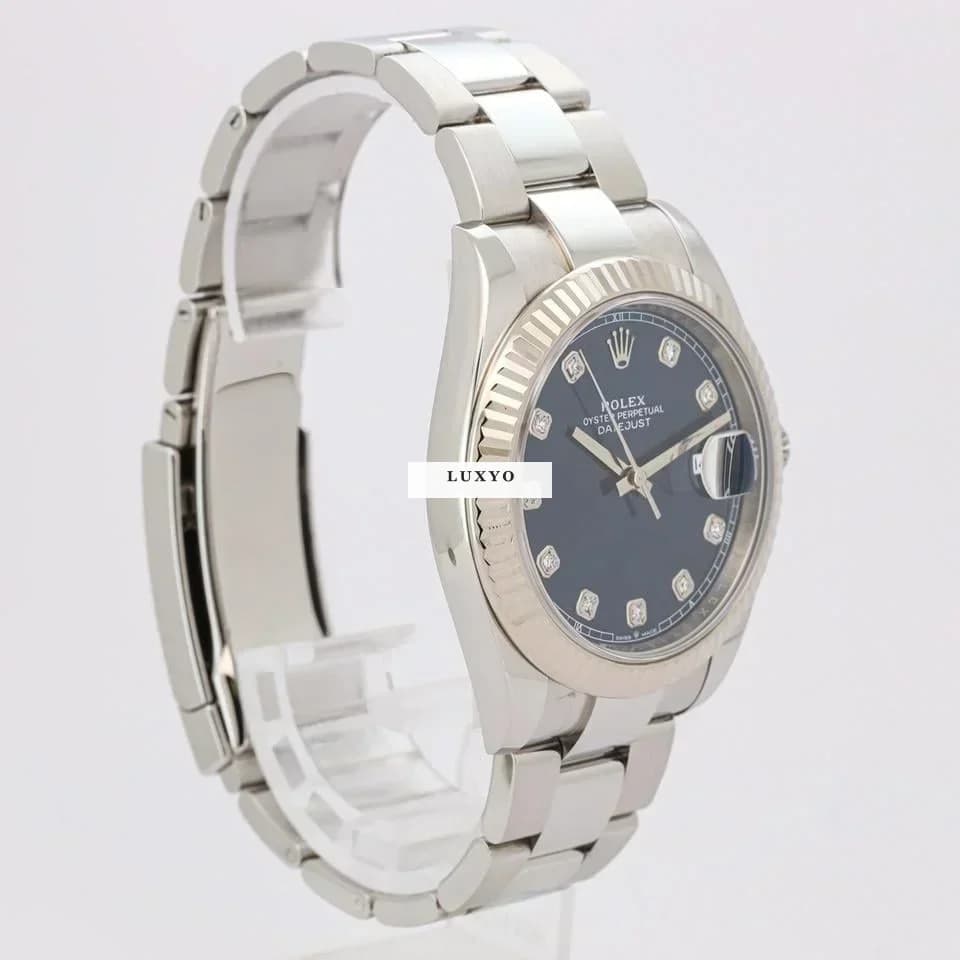 Rolex Datejust 41 126334 Blue Diamond - Thumbnail 4
