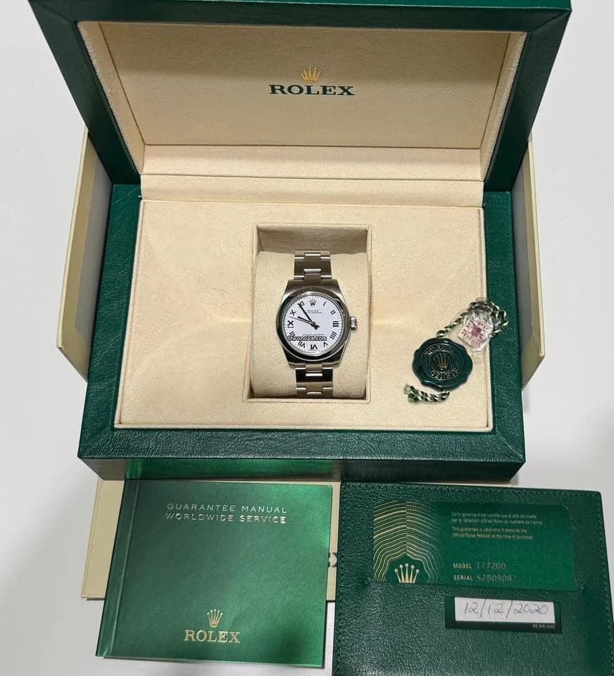 Rolex Oyster Perpetual 31 Full Set, very good condition