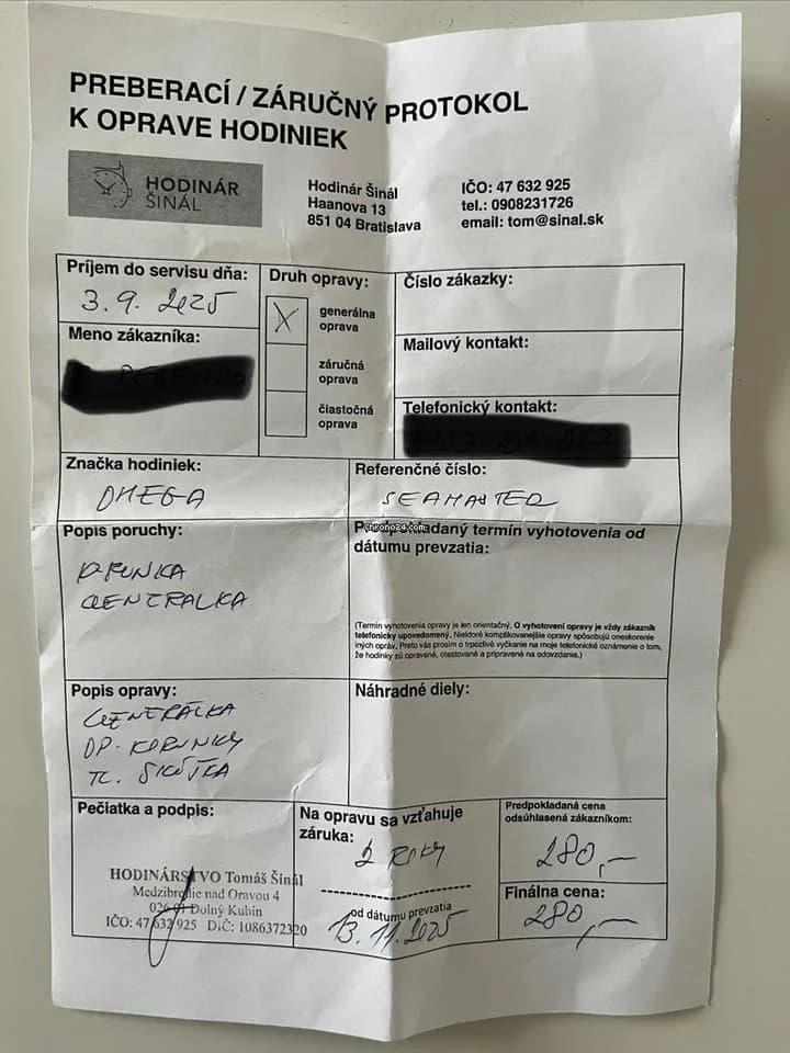 Omega Seamaster Serviced Omega Seamaster Professional 2551.80 - Thumbnail 13