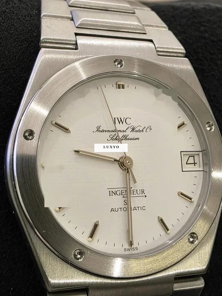 IWC Ingenieur Automatic SL Raro 3505 "Skinny" Quadrante bianco 'Graph Paper' Automatic IWC Ingenieur Automatic SL Rare 3505 “Skinny Graph Paper'' - Thumbnail 2