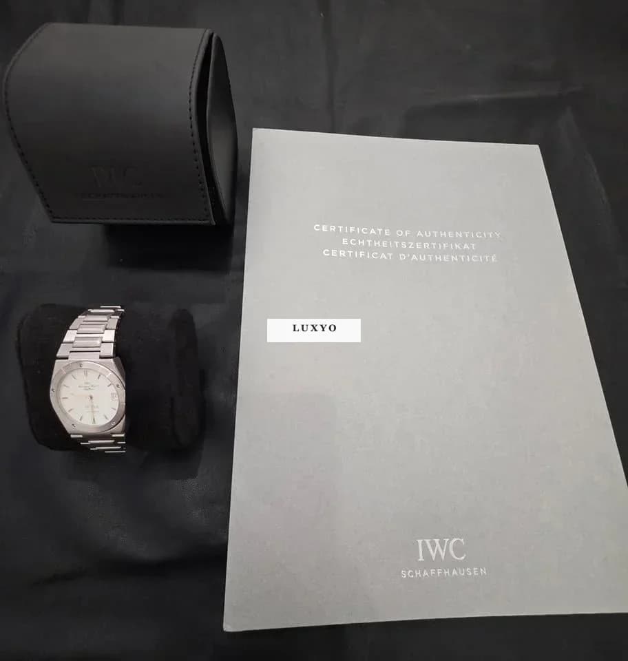 IWC Ingenieur Automatic SL Raro 3505 "Skinny" Quadrante bianco 'Graph Paper' Automatic IWC Ingenieur Automatic SL Rare 3505 “Skinny Graph Paper'' - Thumbnail 3