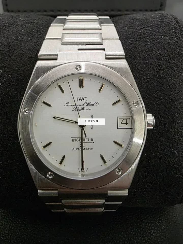 IWC Ingenieur Automatic SL Raro 3505 "Skinny" Quadrante bianco 'Graph Paper' Automatic IWC Ingenieur Automatic SL Rare 3505 “Skinny Graph Paper'' - Thumbnail 6