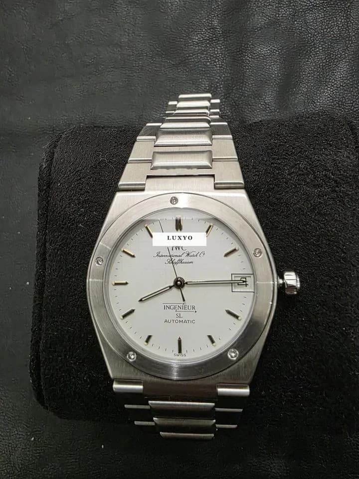 IWC Ingenieur Automatic SL Raro 3505 "Skinny" Quadrante bianco 'Graph Paper' Automatic IWC Ingenieur Automatic SL Rare 3505 “Skinny Graph Paper'' - Thumbnail 8