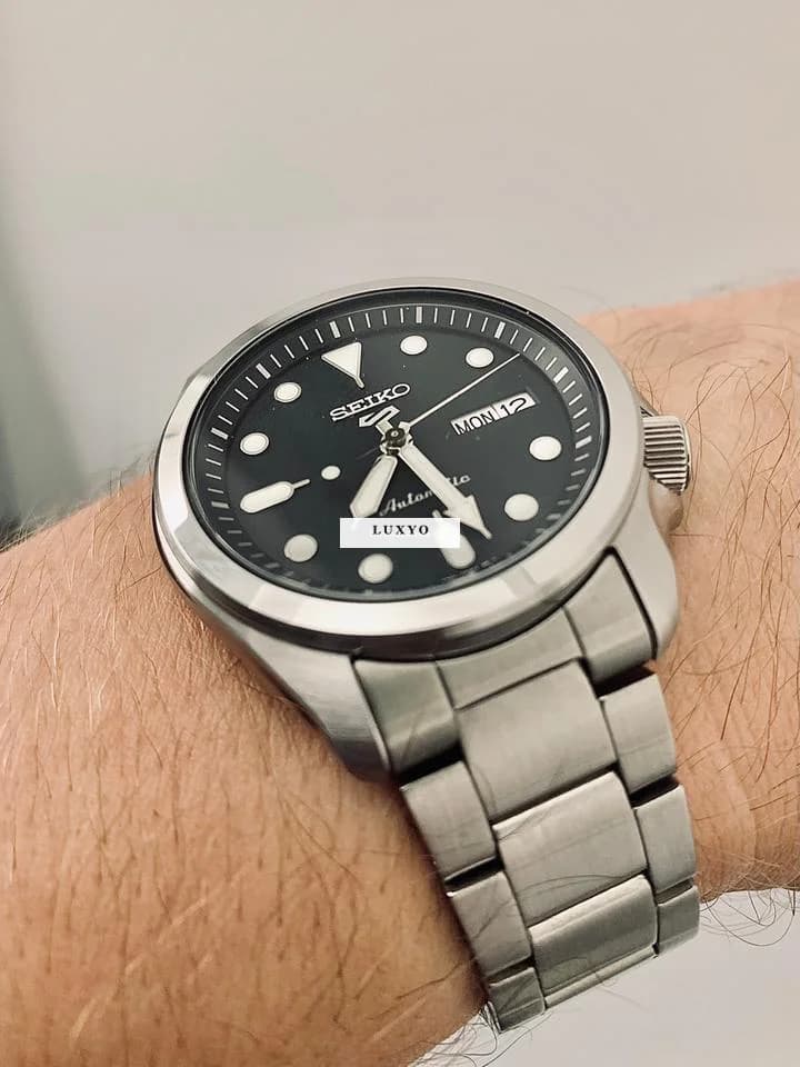 Seiko 5 Sports  Black Automatic SRPE55K1