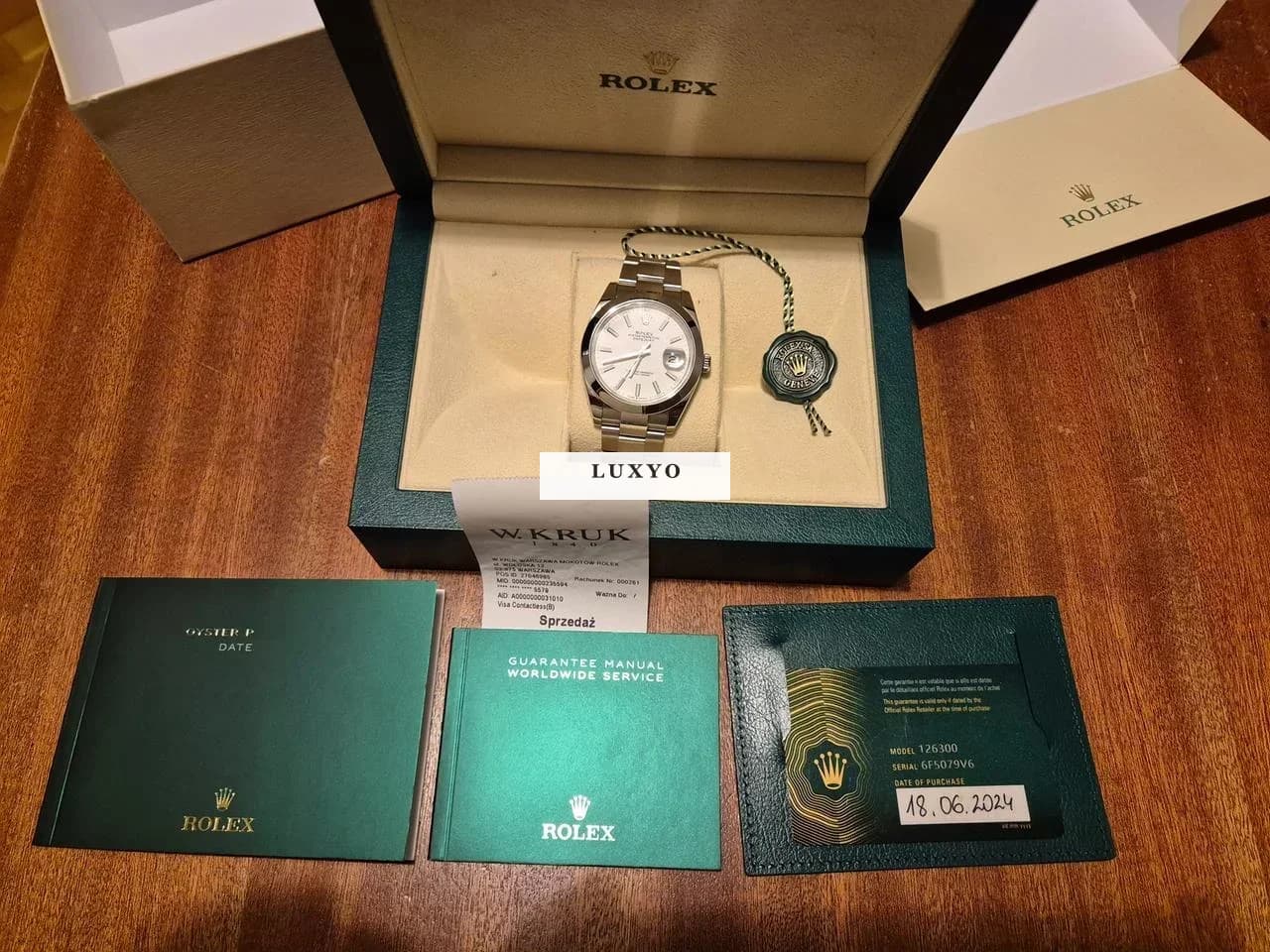 Rolex Datejust 41 Datejust 41 full set and documents - Thumbnail 7