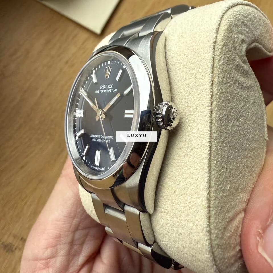 Rolex Oyster Perpetual 36 2021 Volledige set incl. bon en Rolex garantie t/m 04-2026 - Thumbnail 6