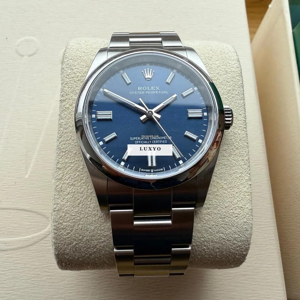 Rolex Oyster Perpetual 36 2021 Volledige set incl. bon en Rolex garantie t/m 04-2026 - Thumbnail 10