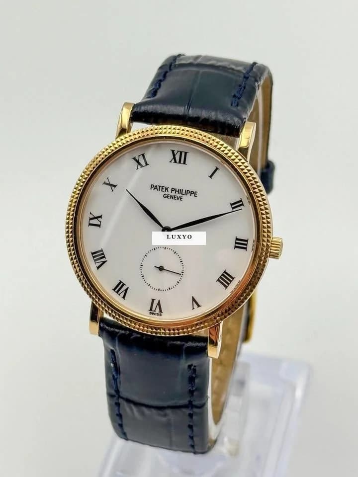 Patek Philippe Calatrava 33 18k GOLD - Porcelain Dial - TOP CONDITION/TOP ZUSTAND