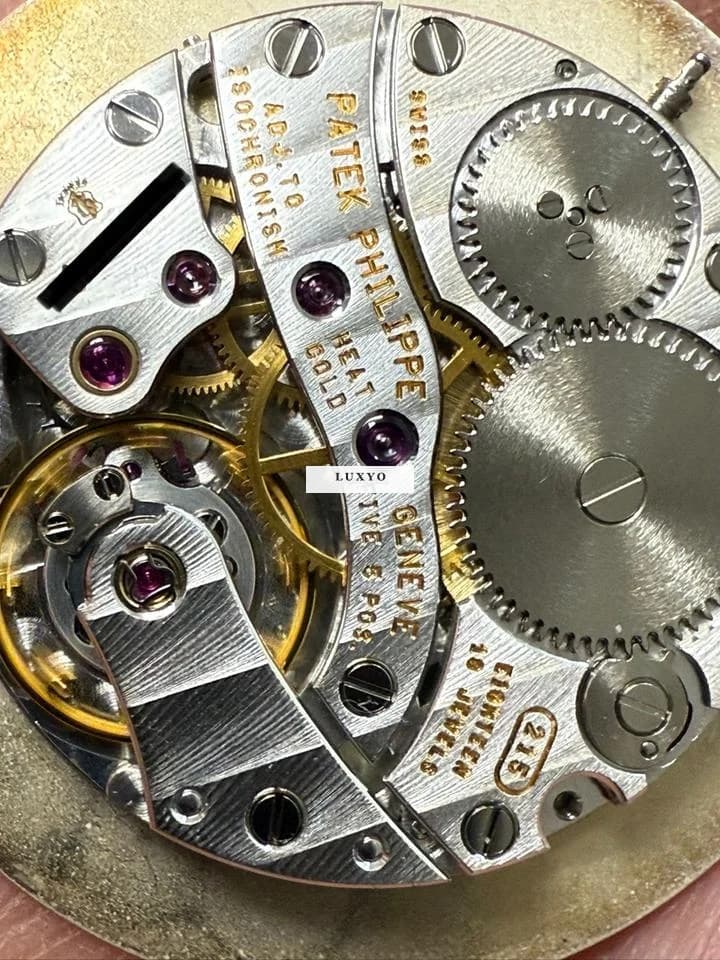 Patek Philippe Calatrava 33 18k GOLD - Porcelain Dial - TOP CONDITION/TOP ZUSTAND - Thumbnail 8