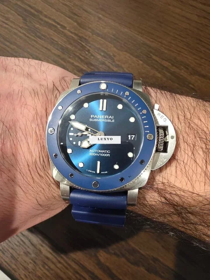 Panerai Submersible Blu Notte Pam02068 submersible limited edition 901/2000 - Thumbnail 2