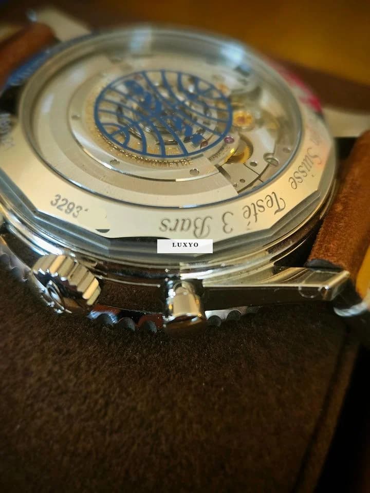 Breitling Navitimer 1 B01 Chronograph 43 Pan Am All original protective stickers in place - Thumbnail 6