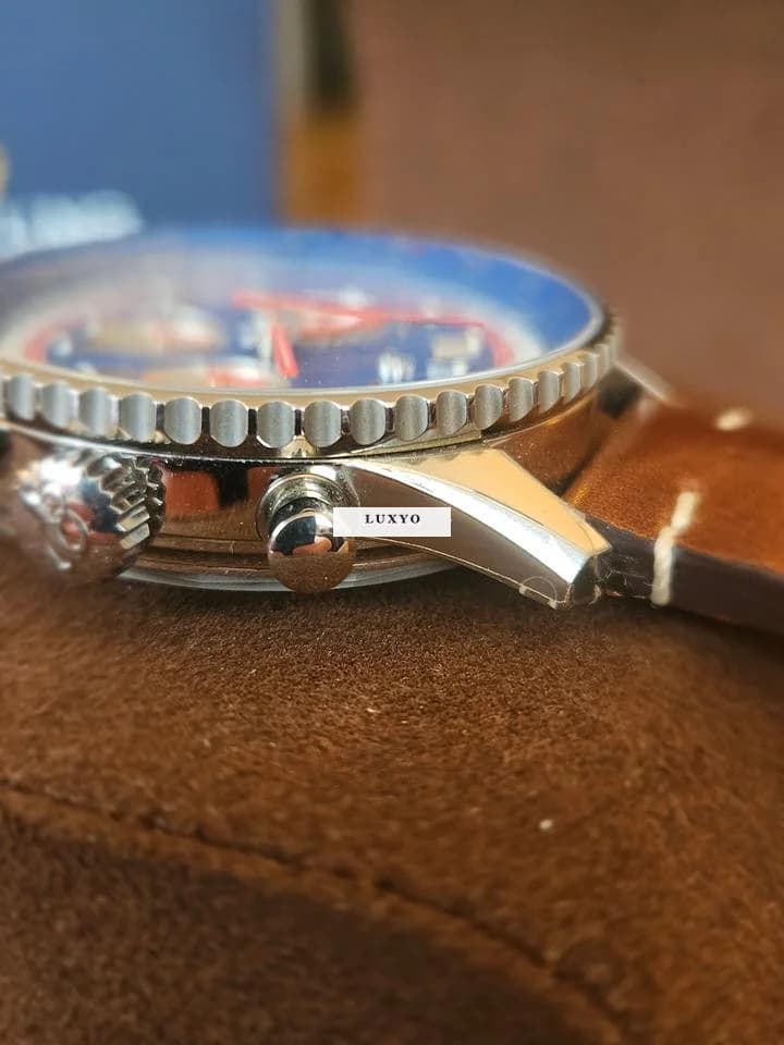 Breitling Navitimer 1 B01 Chronograph 43 Pan Am All original protective stickers in place - Thumbnail 8