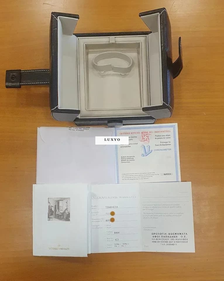 Vacheron Constantin Overseas 37mm Chronometer 72040 Date Sigma Dial Box&Papers - Thumbnail 12