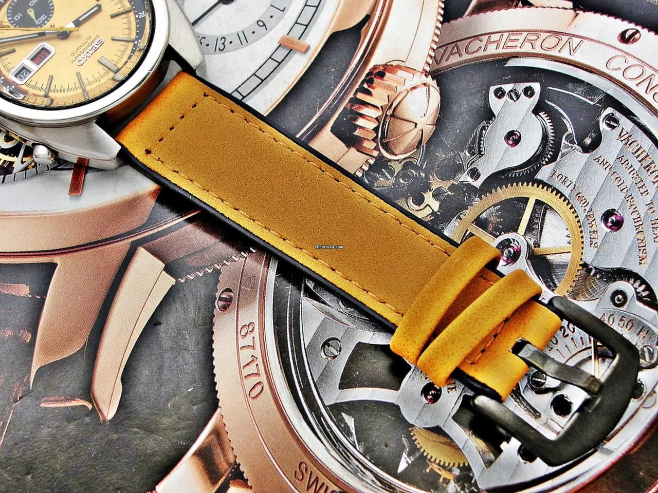 Seiko Chronograph Beautiful Retro Seiko Automatic Chronograph from 1972 - Thumbnail 14