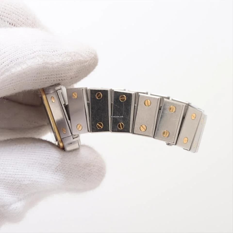 Cartier Santos Lady Santos Galbée automatique - Thumbnail 8