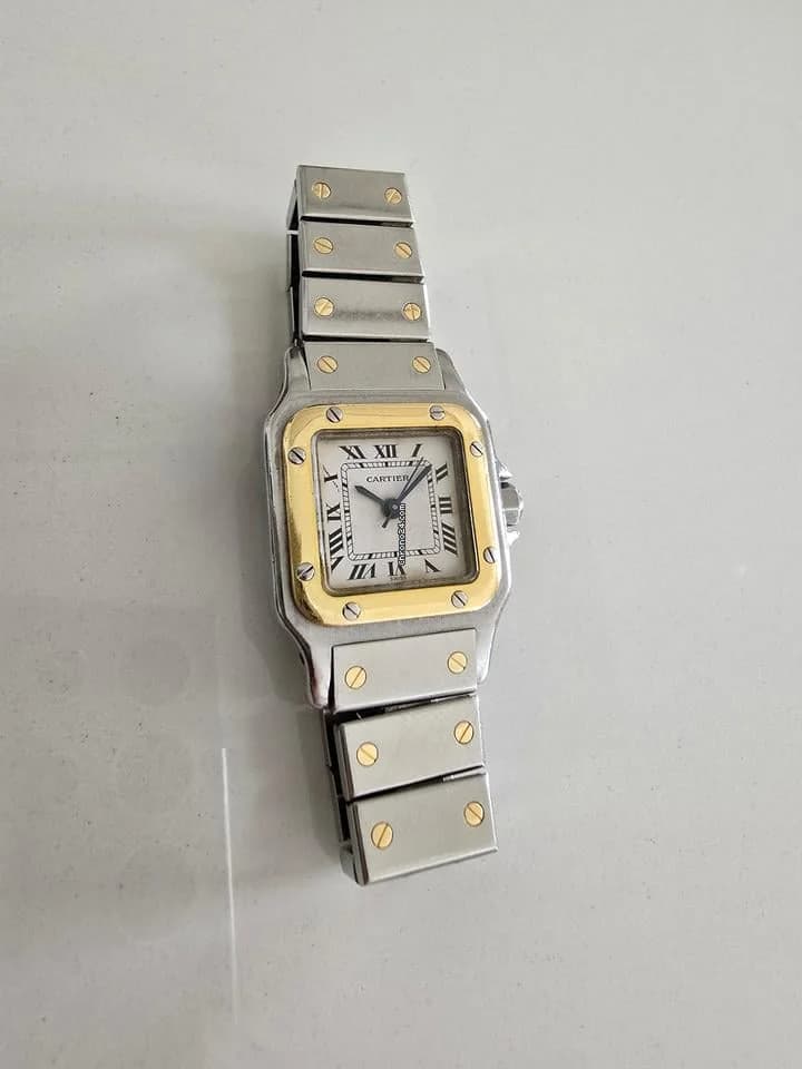 Cartier Santos Lady Santos Galbée automatique - Thumbnail 9