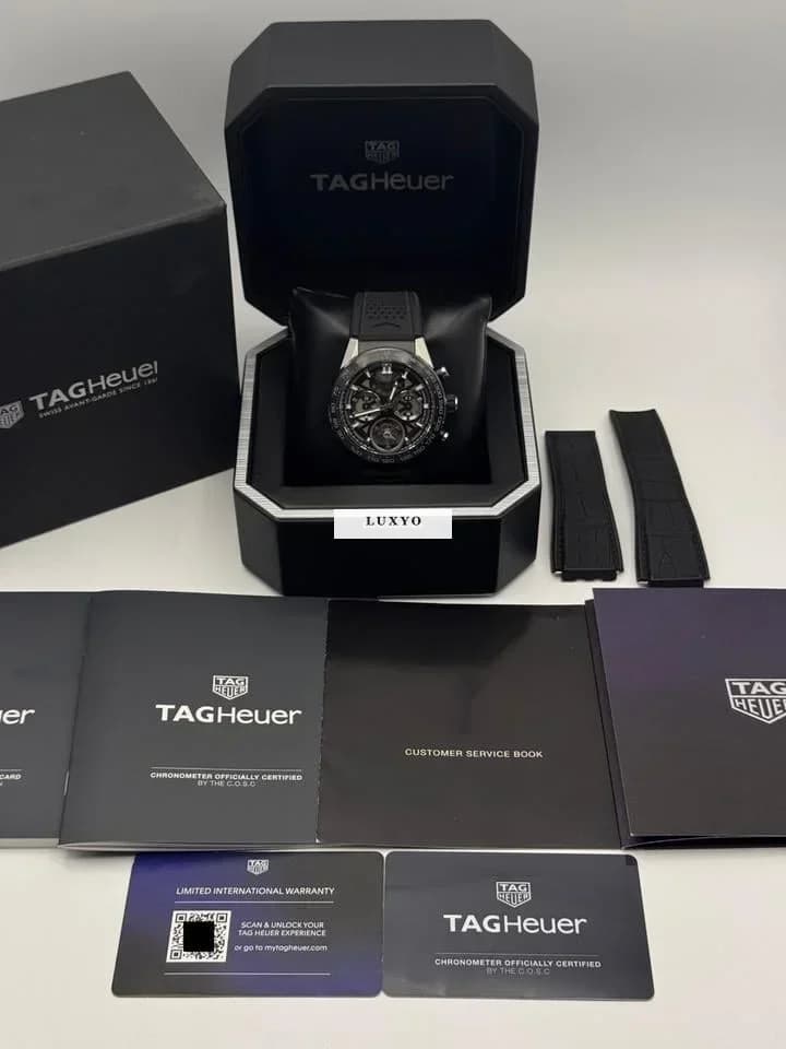 TAG Heuer Carrera Caliber Heuer 02T Chronograph Tourbillon # Full set - Thumbnail 2