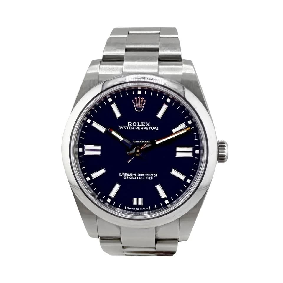Rolex Oyster Perpetual 41 BLEU VIF FULL SET