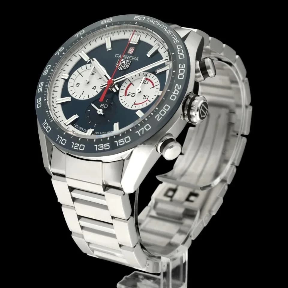 TAG Heuer Carrera CBN2A1E.BA0643 / BOX & PAPERS / 2021 / Calibre 02 / Automatic / 44mm - Thumbnail 5