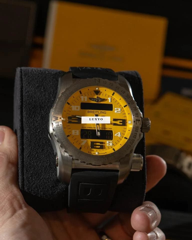 Breitling Emergency Ii Emergency II E76325C2/I520 - Yellow Dial - Full Set (2020) - Thumbnail 6